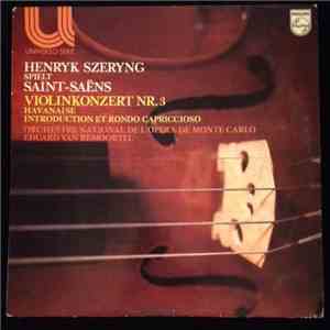 Henryk Szeryng Spielt Saint-Saëns, Orchestre National De L'Opéra De Monte-C ...