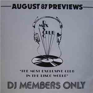 Various - August 87 Previews