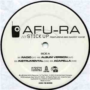 Afu-Ra - Stick Up / Hip Hop
