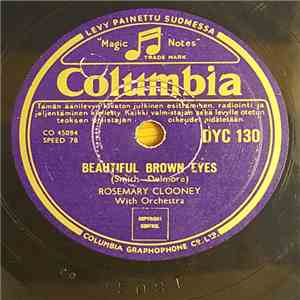 Rosemary Clooney - Beautiful Brown Eyes / Shot Gun Boogie