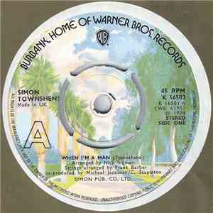 Simon Townshend - When I'm A Man
