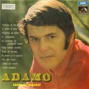 Adamo - Canta En Español, Acompañado Por Orquesta