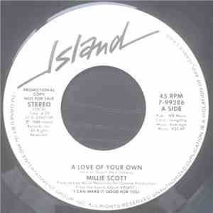 Millie Scott - A Love Of Your Own
