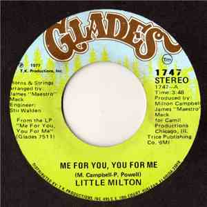 Little Milton - Me For You, You For Me / My Thing Is You