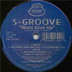 S-Groove  - Wont Give Up