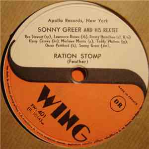 Sonny Greer And His Rextet - Ration Stomp / Helena's Dream