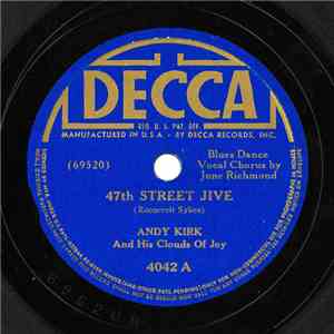Andy Kirk And His Clouds Of Joy - 47th Street Jive / Big Time Crip