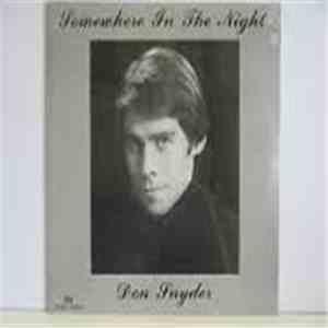 Don Snyder  - Somewhere In The NIght