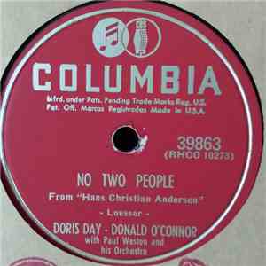 Doris Day - Donald O'Connor With Paul Weston And His Orchestra - No Two Peo ...