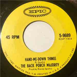The Back Porch Majority - Hand-Me-Down Things