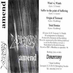 Dormitory - Amend