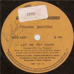 Frank Sinatra - Let Me Try Again / Send In The Clowns