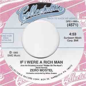 Zero Mostel - If I Were A Rich Man / Sunrise, Sunset