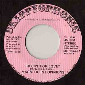 Magnificent Opinions - Recipe For Love