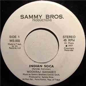 Mookraj Sahadeo / Sammy Brothers Gemini Orchestra - Indian Soca / Gemini Ex ...
