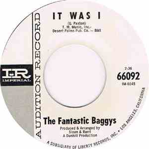 The Fantastic Baggys - It Was I / Alone On The Beach