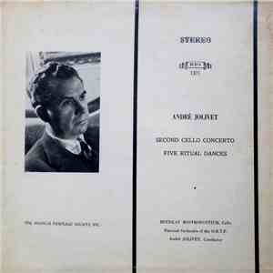 André Jolivet, Mstislav Rostropovich - Second Cello Concerto Five Ritual Da ...