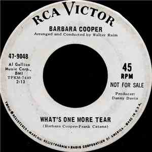 Barbara Cooper - What's One More Tear