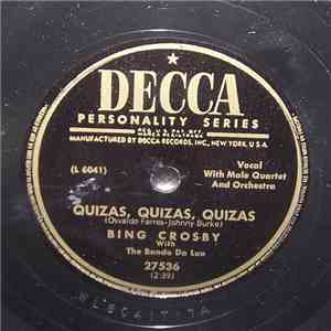 Bing Crosby - Quizas, Quizas, Quizas / Maria Bonita