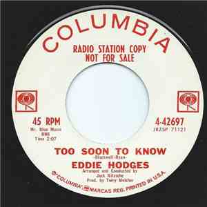 Eddie Hodges - Would You Come Back