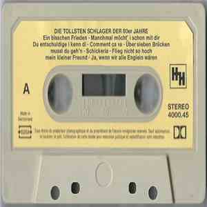 Unknown Artist - Die Tollsten Schlager Der 80er Jahre
