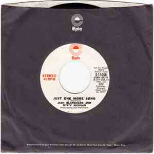 Jack Blanchard & Misty Morgan - Just One More Song