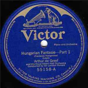 Arthur De Greef - Hungarian Fantasie