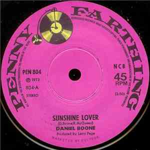 Daniel Boone - Sunshine Lover