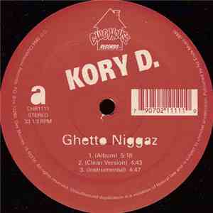 Kory D. - Ghetto Niggaz / Blaze A Phillie