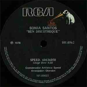 Sonia Santos - Speed / Ben Discotheque