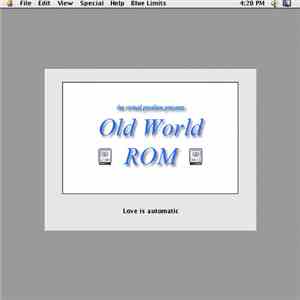 Blue Limits - Old World ROM