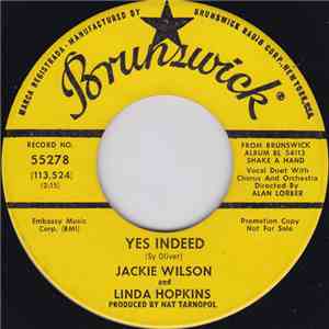 Jackie Wilson And Linda Hopkins - Yes Indeed / When The Saints Go Marching  ...