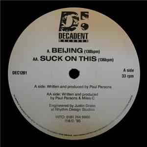 Paul Parsons - Beijing / Suck On This