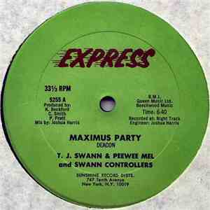 T. J. Swann & Peewee Mel and Swann Controllers - Maximus Party