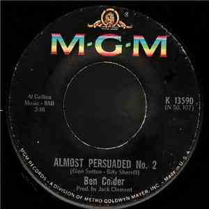 Ben Colder - Almost Persuaded #2 / Packets Of Pencils