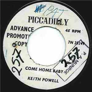 Keith Powell  - Come Home Baby / Beyond The Hill