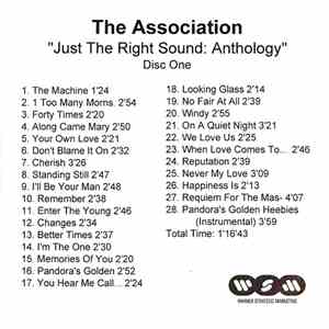 The Association  - Just The Right Sound: Anthology