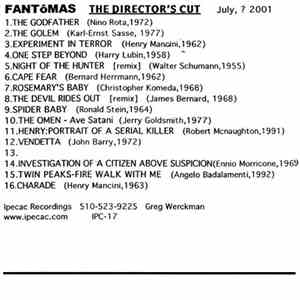 Fantômas - The Director's Cut