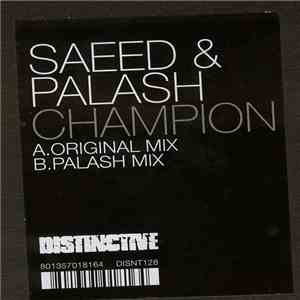 Saeed & Palash - Champion
