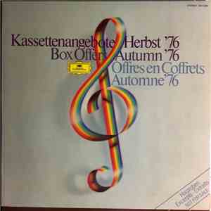Various - Kassettenangebote Herbst '76