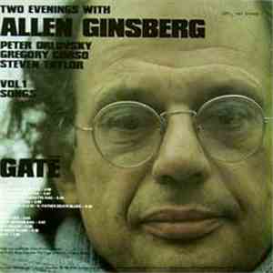 Allen Ginsberg - Gate, Two Evenings With Allen Ginsberg Vol.1 Songs