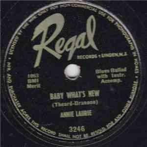 Annie Laurie - Baby What's New / Blue And Disgusted