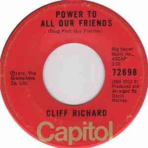 Cliff Richard - Power To All Our Friends / Come Back Billie Jo