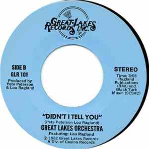 Great Lakes Orchestra - This Is The Night For Loving / Didn't I Tell You