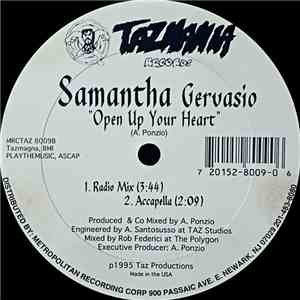 Samantha Gervasio - Open Up Your Heart