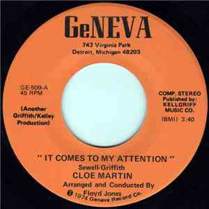 Cloe Martin - It Comes To My Attention