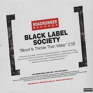 Black Label Society - Blood Is Thicker Than Water