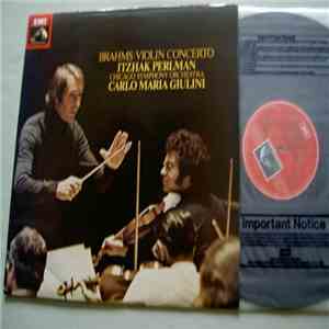 Brahms : Itzhak Perlman With The Chicago Symphony Orchestra Conducted By Ca ...