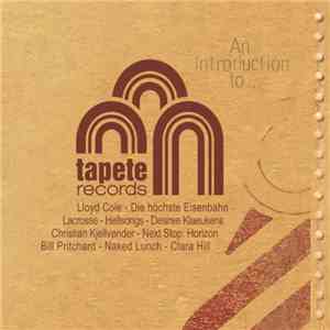Various - An Introduction To … Tapete Records