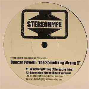 Duncan Powell - The Something Wrong EP